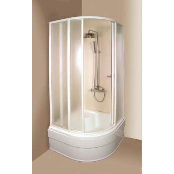 RAVAK Душевая кабина полукруглая SKCP4 Sabina 90x90, 31177V10011