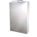 Raguvos Baldai Vannas istabas spoguļskapītis, LED, 48.2 cm, 1402211
