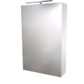 Raguvos Baldai Vannas istabas spoguļskapītis, LED, 48.2 cm, 1402211