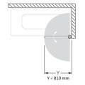Roth Vannas sieniņa SCREEN PRO 81cm