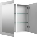 SERENA Retro Vannas istabas spoguļskapītis 80 cm, 1300511
