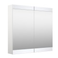 SERENA Retro Vannas istabas spoguļskapītis 80 cm, 1300511