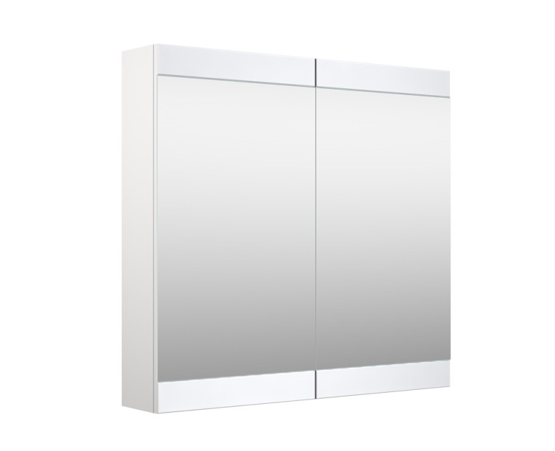 SERENA Retro Vannas istabas spoguļskapītis 80 cm, 1300511