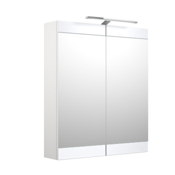 Spoguļskapītis Raguvos Baldai SERENA Retro 60 cm ar LED 1302311