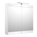 SERENA Retro Vannas istabas spoguļskapītis 80 cm ar LED 1302511