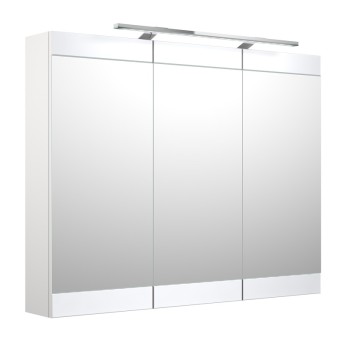 Spoguļskapītis Raguvos Baldai SERENA Retro 100 cm ar LED 1302711