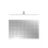 Dušas galva TRES INOX Antilimea 40x25 cm, 134315008