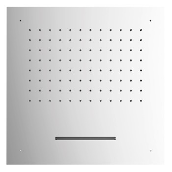 Dušo galva TRES-LOFT Antilime 50x50cm su kaskada. 29995501