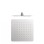 Dušas galva TRES INOX Antilimea 20x20 cm, 134315002