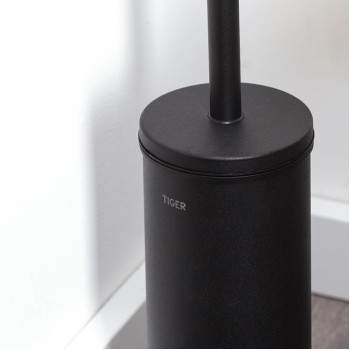 Tiger Boston Black Гарнитур с ёршиком напольный, чёрный