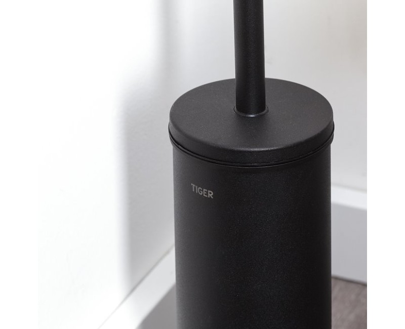 Tiger Boston Black Гарнитур с ёршиком напольный, чёрный