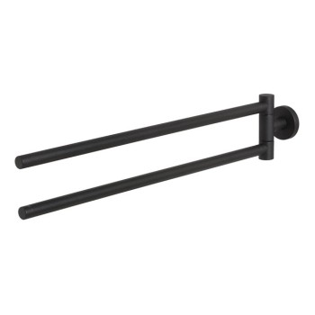 Tiger Boston Black Полотенцедержатель двойной, чёрный