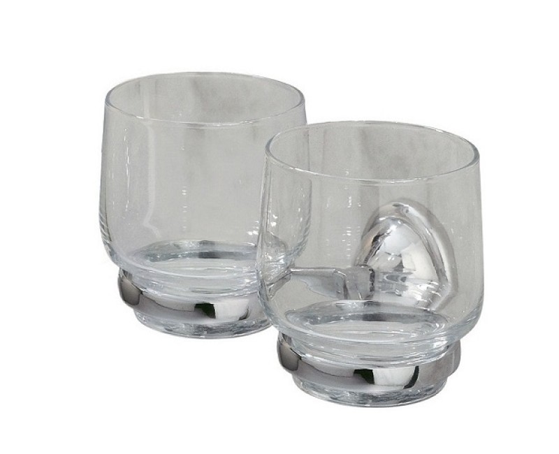 Tiger TOSCANA Glāzu turētājs ar 2 glāzēm, hroms, 3427.3.03