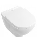 Pakabinamas tualeto puodas Villeroy & Boch O.NOVO Rimless su Soft Close/QR dangčiu 360x560 mm, baltas
