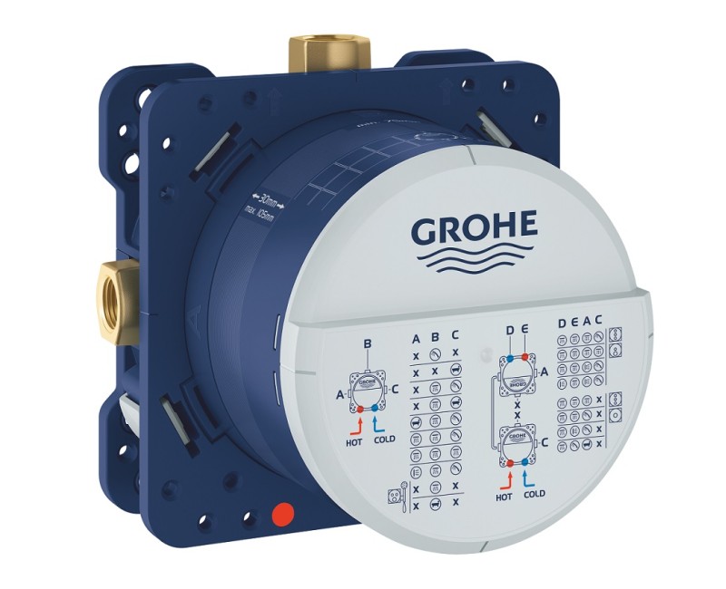 Grohe Rapido Smart Box Zemapmetuma dušas jaucējkrāna darba daļa