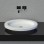 Vispool Akmens masas izlietne OVAL 70x45 cm, balta