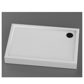 Dušas paliktnis Vispool QQ-120 Taisnstūra ar paneli un kājām 1200x900mm
