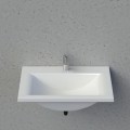 Vispool Akmens masas izlietne Q-700 70x50 cm, balta