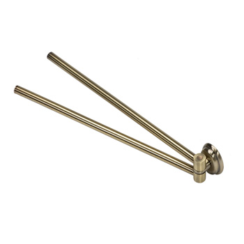 BaDe Amber Полотенцедержатель двойной, старое золото CAm-7010 84