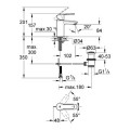 Grohe Eurostyle Cosmo Смеситель для умывальника, 3355220E