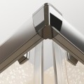 RAVAK Душевой уголок квадратный BLRV2 90x90cm, сатин