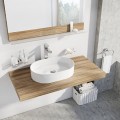 Ravak Ceramic 550 O Slim Vonios kambario praustuvas 55x37cm, montuojamas