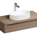 Ravak Ceramic 550 O Slim Vonios kambario praustuvas 55x37cm, montuojamas