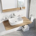 Ravak Ceramic 550 R Slim Vonios kambario praustuvas 55x37cm, montuojamas