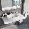 Ravak Ceramic 550 R Slim Vonios kambario praustuvas 55x37cm, montuojamas