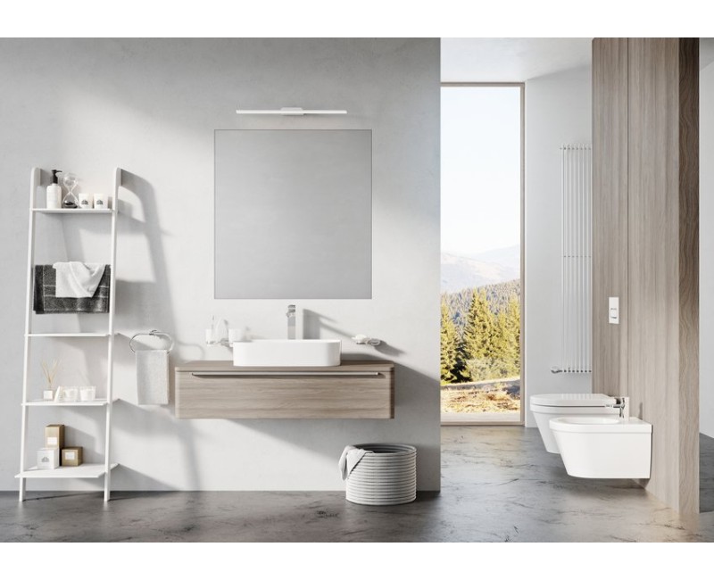 Ravak Ceramic 550 R Slim Vonios kambario praustuvas 55x37cm, montuojamas