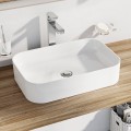Ravak Ceramic 550 R Slim Vonios kambario praustuvas 55x37cm, montuojamas