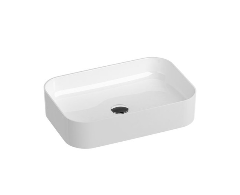 Ravak Ceramic 550 R Slim Vonios kambario praustuvas 55x37cm, montuojamas