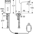 SCHELL CelisE Izlietnes jaucējkrāns 9V, 012300699