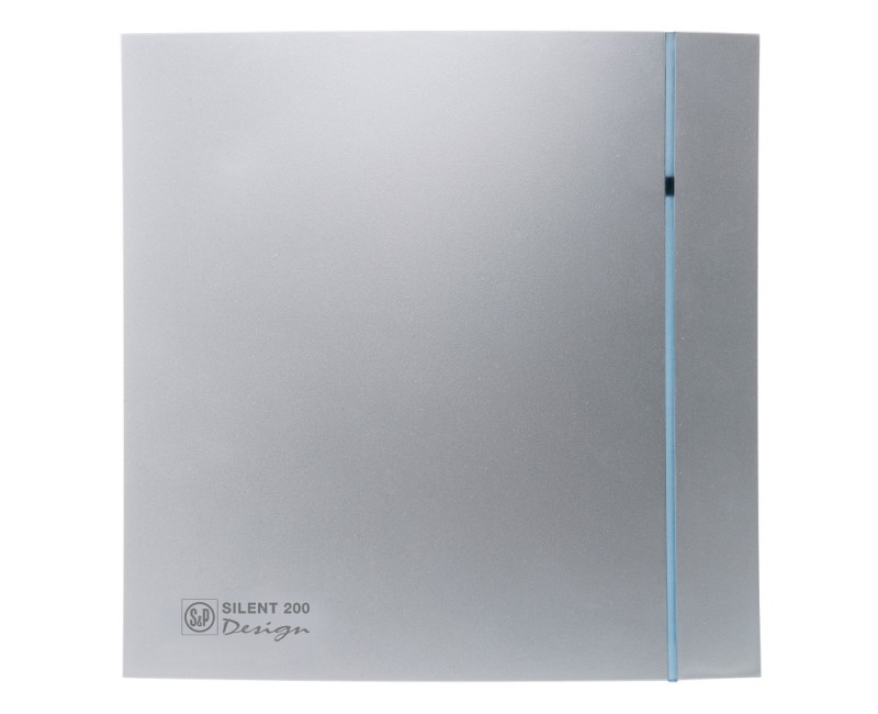 S&P Ventilators Silent Design 200CHZ, mitruma sensors, 0201260