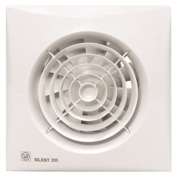 S&P Ventilators Silent 200CHZ, mitruma sensors, 0201234