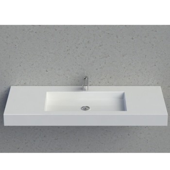 Vispool Akmens masas izlietne F-1200 120x45 cm, balta