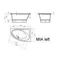 Vispool Vanna MIA 140x90