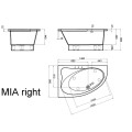 Vispool Vanna MIA 140x90