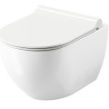 Ravak Uni Chrome RimOff Piekaramais WC pods, balts X01535