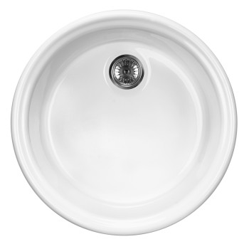 Virtuves izlietne Deante Lusitano, Keramika balts ZCL_680N