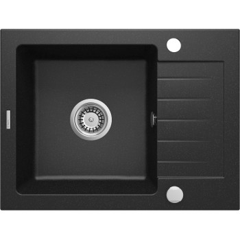 Virtuves izlietne Deante Zorba Granīta ar plauktu, grafīts metālisks ZQZ_G11A